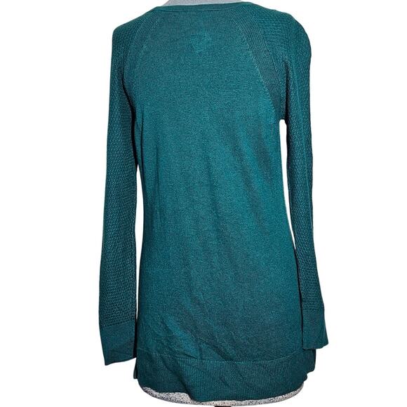 Loft Lightweight Green Sweater Size Small - Picture 2 of 3